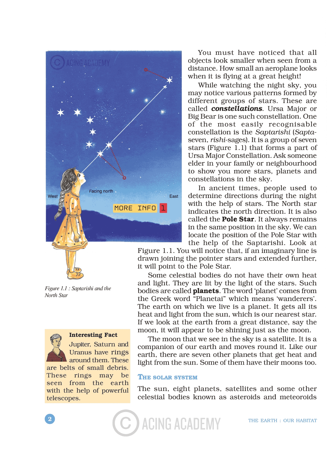 NCERT Class 6 Geo Chap – 1 – Page 2