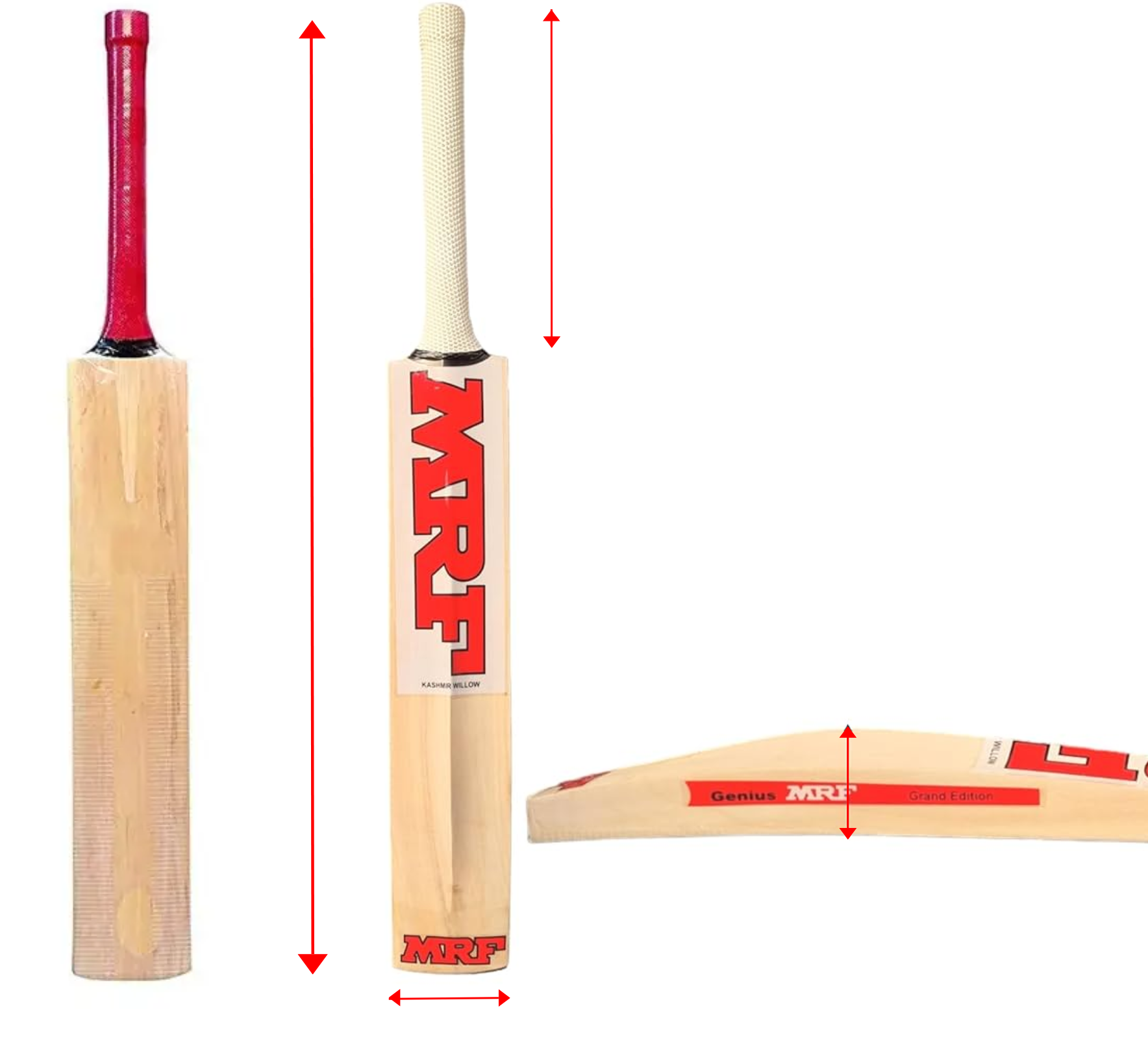Cricket Bat Dimensions and Spots