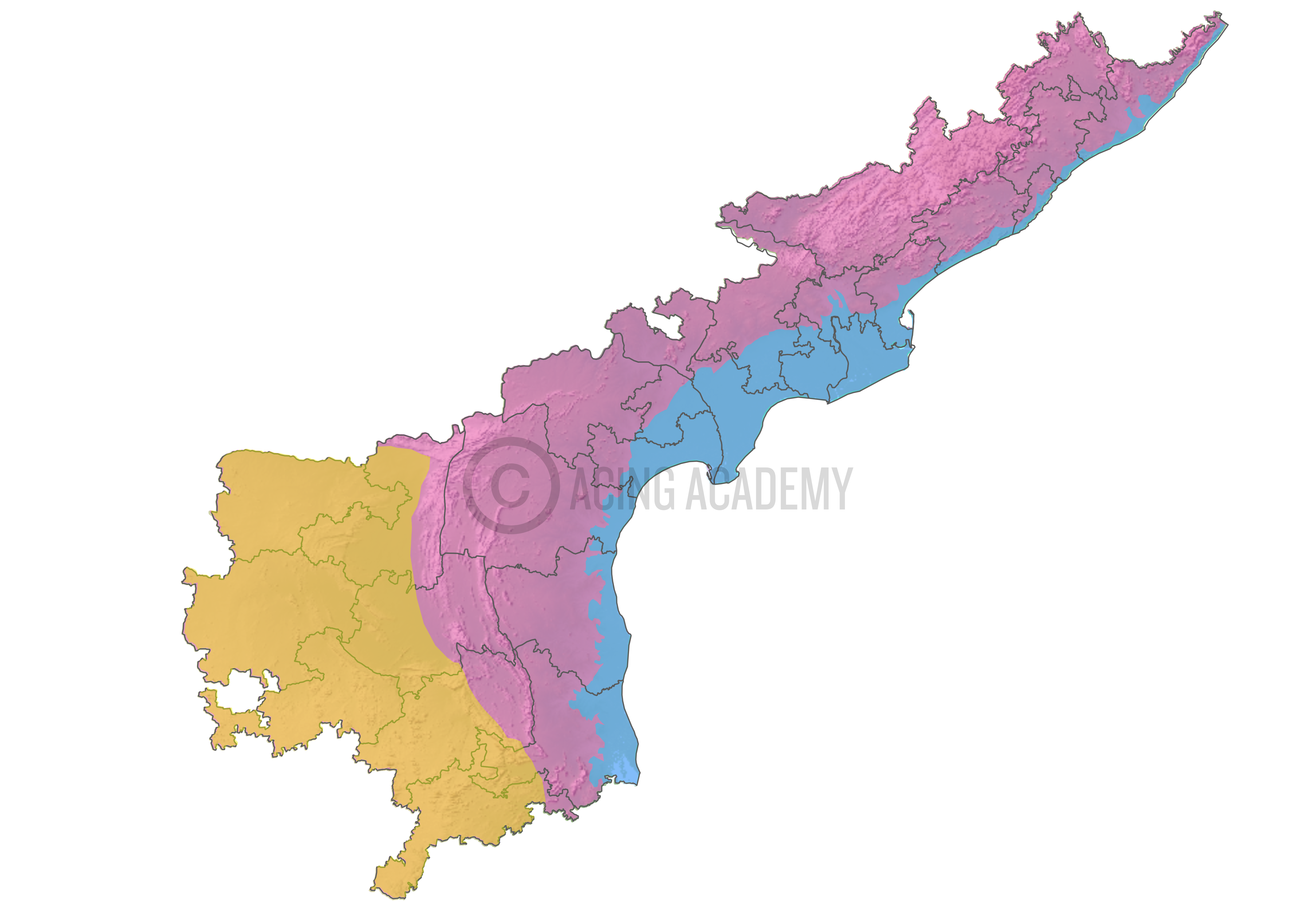 Andhra Pradesh Physiographic Divisions