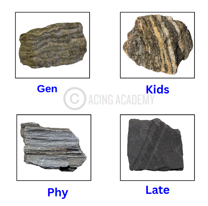 To Remember Sedmentary Rocks [Chemical]