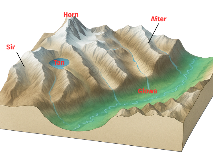 To remember Glacial Landforms [Erosional]