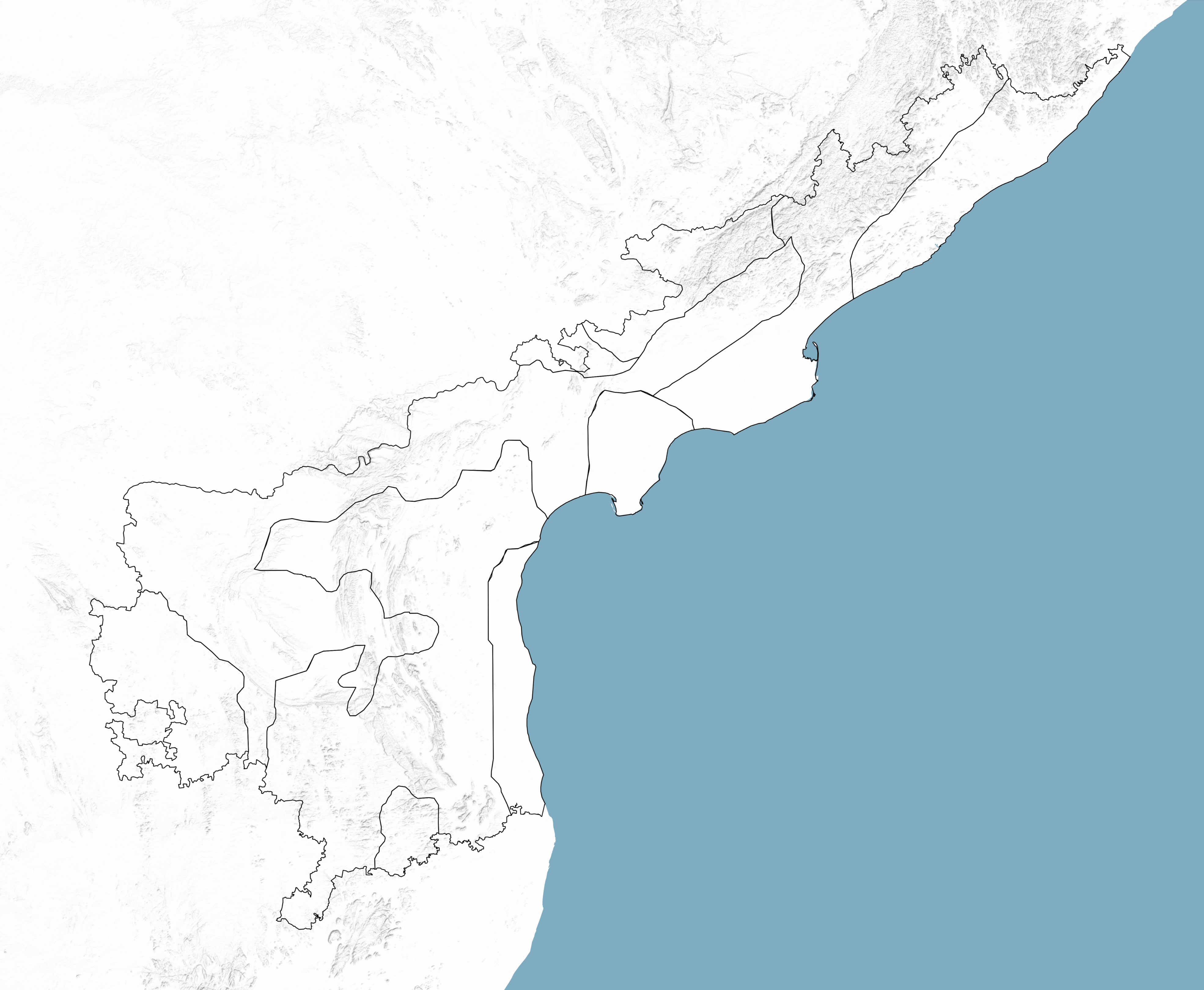 Andhra Pradesh Physiographic Divisions