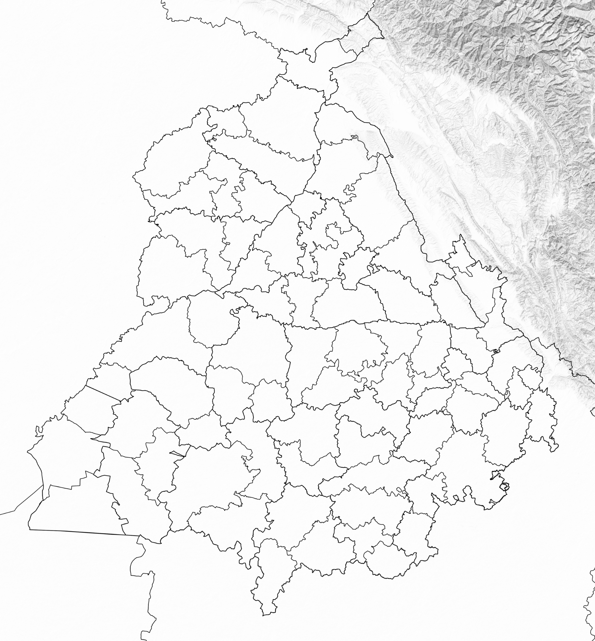 Punjab Districts
