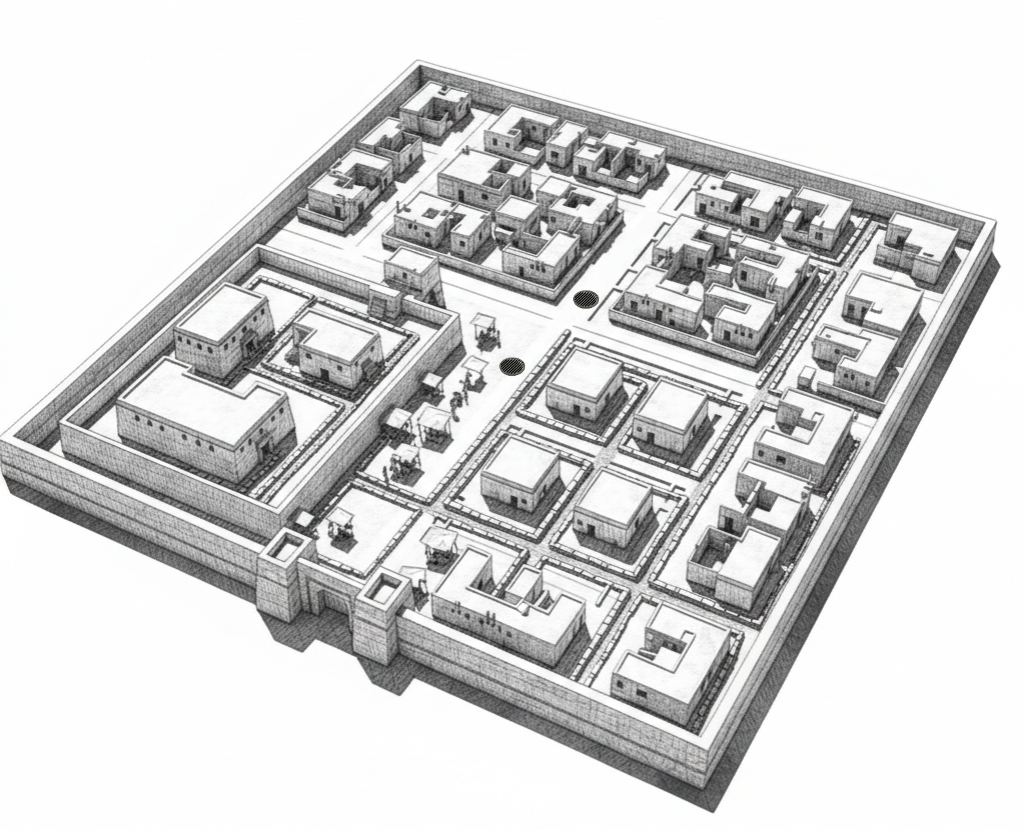 Streets and Drainage of Indus Valley