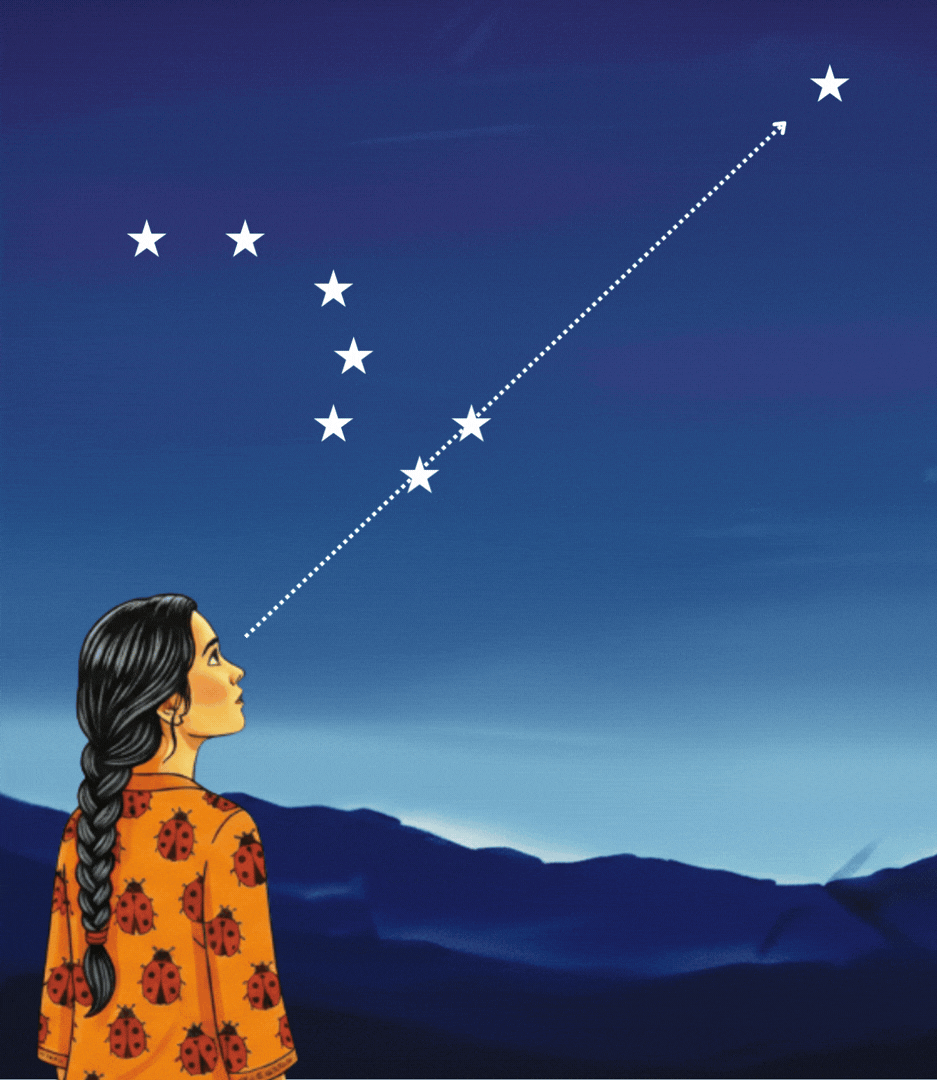 Saptarishi and the North Star