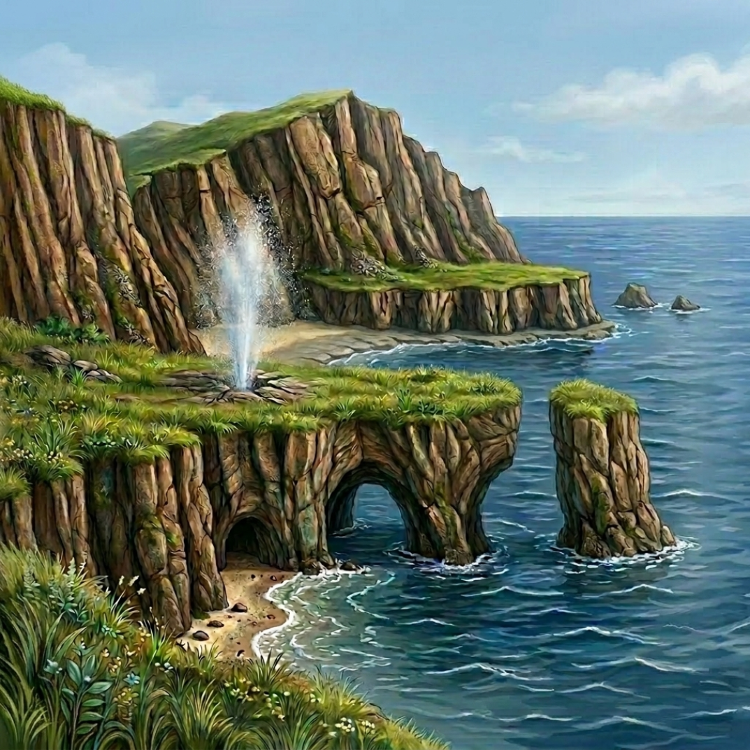 Wave Erosional Landforms
